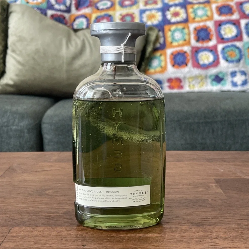 Thymes Jade Matcha Body‎ Wash 9.25 oz - NEW